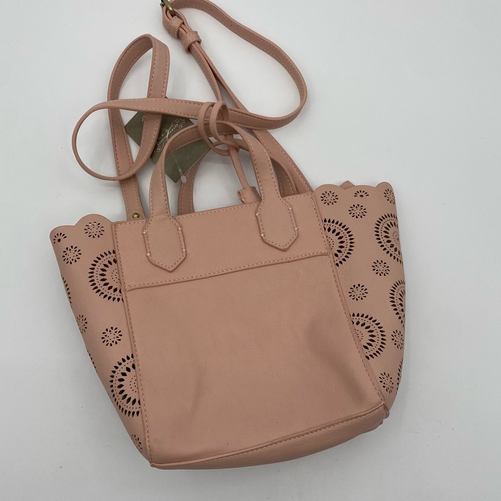 Anthropologie Miss Albright Peach/pink Crossbody Bag purse